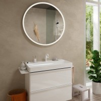 Смеситель для раковины Hansgrohe Tecturis S Fine 110 CoolStart 73320700 матовый белый