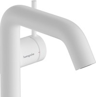 Смеситель для раковины Hansgrohe Tecturis S Fine 110 CoolStart 73320700 матовый белый