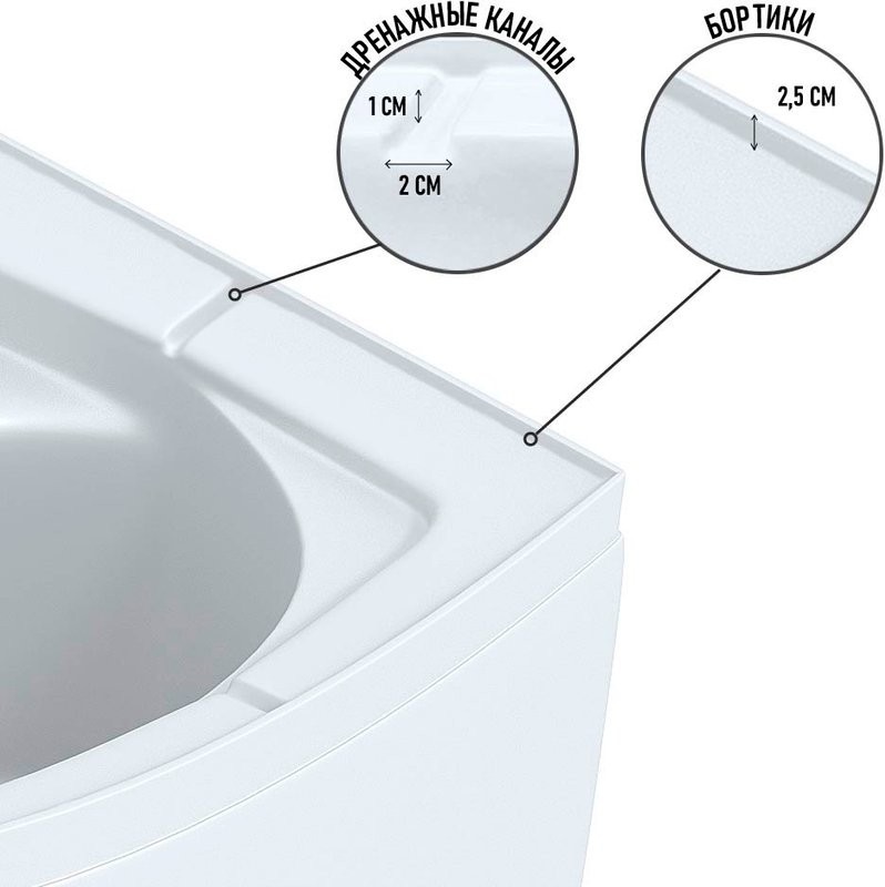 Душевая кабина Niagara Eco E120/80/40L/TN 120х80 см