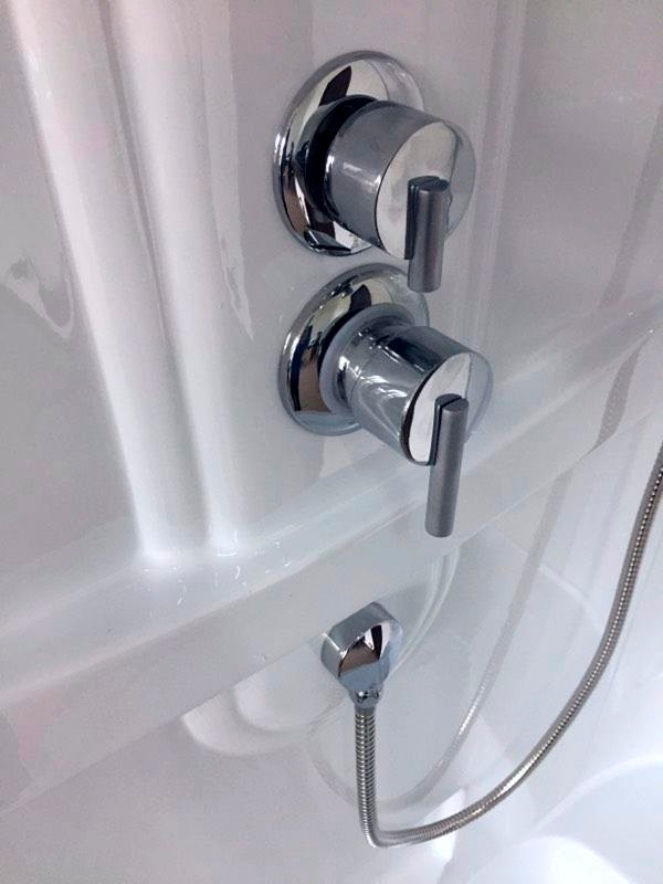 Душевая кабина Royal Bath BP RB8120BP1-M-R с высоким поддоном, с сиденьем