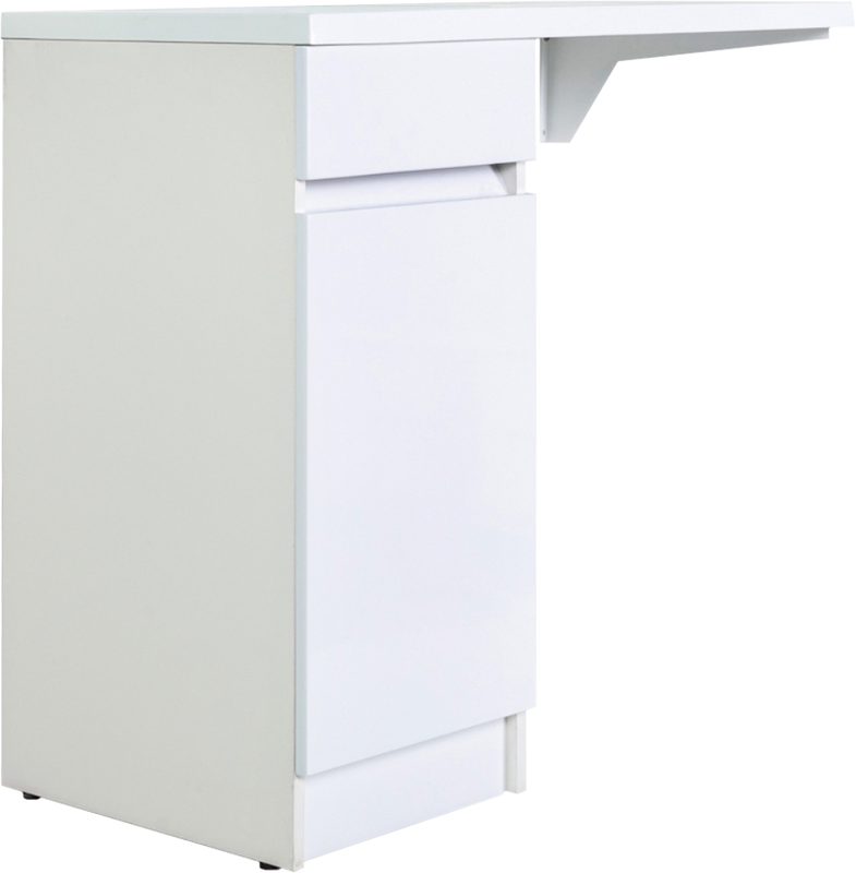Мебель для ванной комнаты Orange Sistema 100 L с бельевой корзиной, под стиральную машину