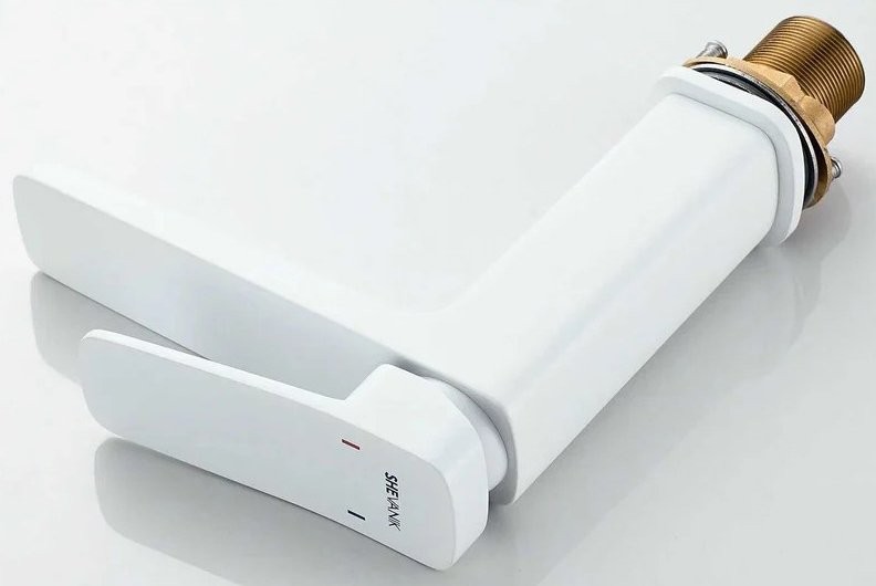 Смеситель для раковины Shevanik S9901C белый