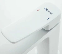 Смеситель для раковины Shevanik S9901C белый Смеситель для раковины Shevanik S9901C белый