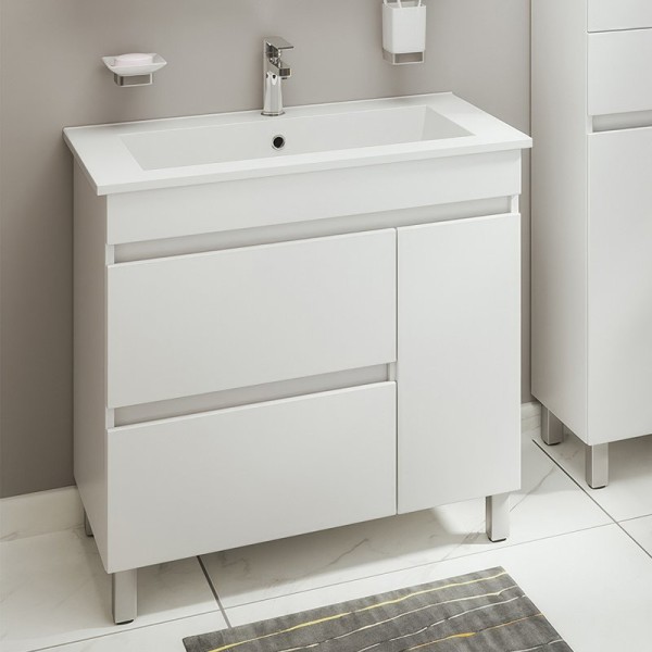 Тумба с раковиной Emmy Джерси 85