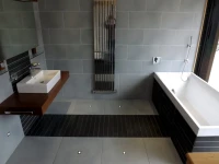 Акриловая ванна Villeroy & Boch Squaro UBQ170SQR2V-01 170x75 см, встраиваемая, цвет альпийский белый, на ножках
