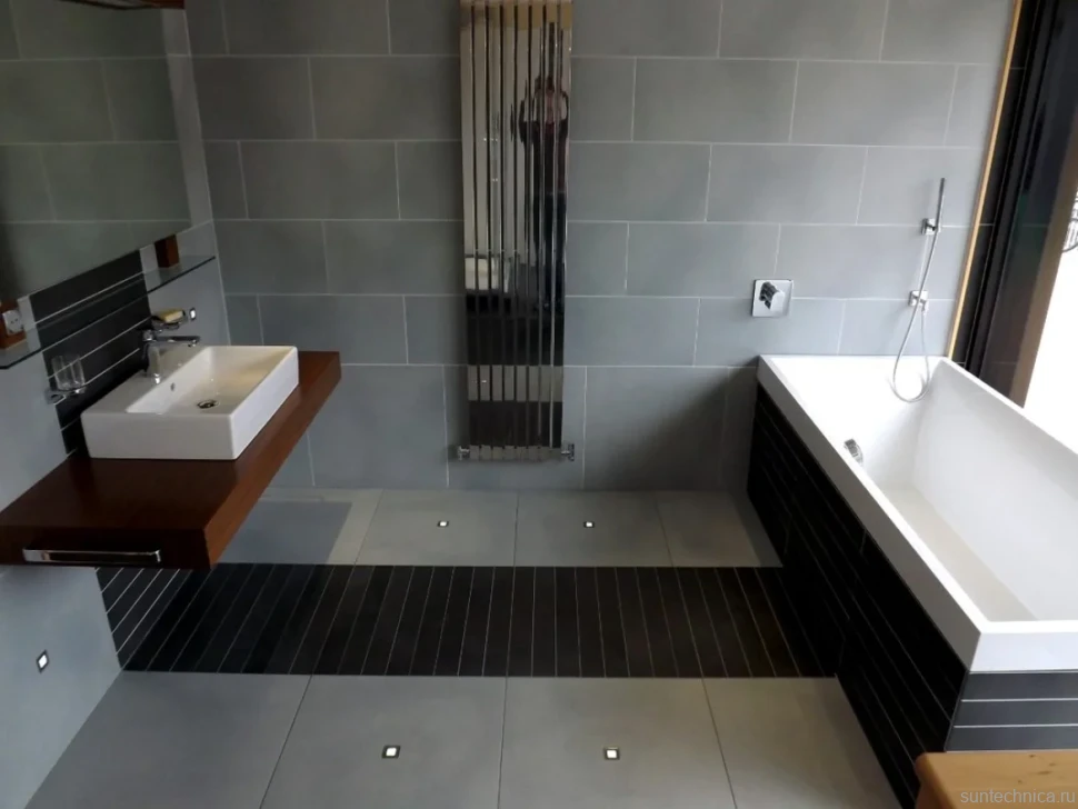 Акриловая ванна Villeroy & Boch Squaro UBQ170SQR2V-01 170x75 см, встраиваемая, цвет альпийский белый, на ножках