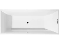 Акриловая ванна Villeroy & Boch Squaro UBQ170SQR2V-01 170x75 см, встраиваемая, цвет альпийский белый, на ножках