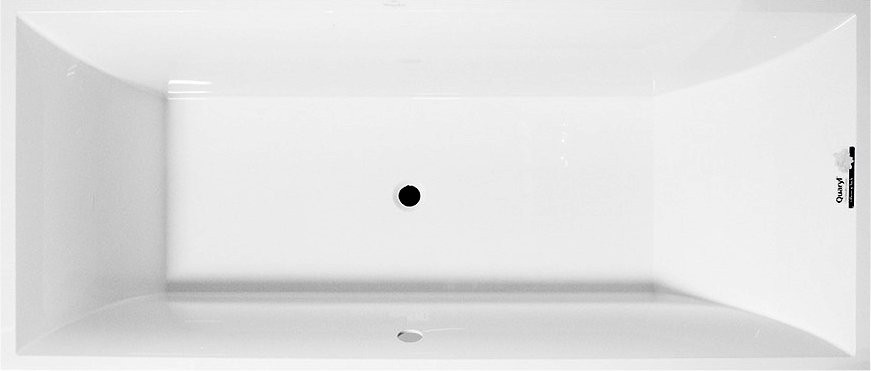 Акриловая ванна Villeroy & Boch Squaro UBQ170SQR2V-01 170x75 см, встраиваемая, цвет альпийский белый, на ножках