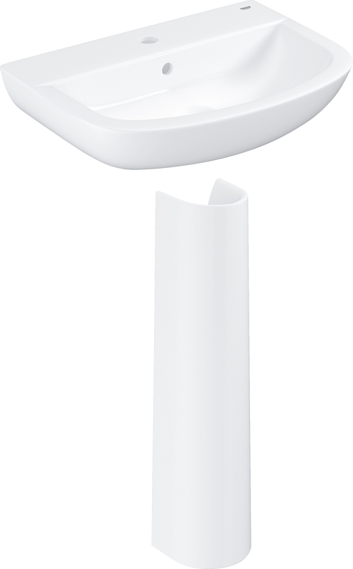 Раковина Grohe Bau Ceramic 39440000 с пьедесталом