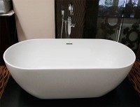 Акриловая ванна Ravak Freedom 170x80 см, отдельностоящая, белая, овальная