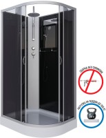 Душевая кабина Niagara Classic NG-3512-14LBKT 120х80 см, без крыши, с тропическим душем
