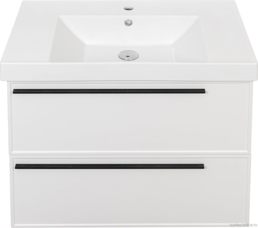 Тумба с раковиной La Fenice Elba Twin 80 белая