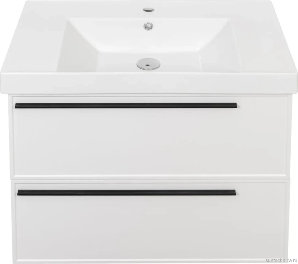 Тумба с раковиной La Fenice Elba Twin 80 белая