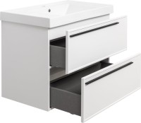 Тумба с раковиной La Fenice Elba Twin 80 белая