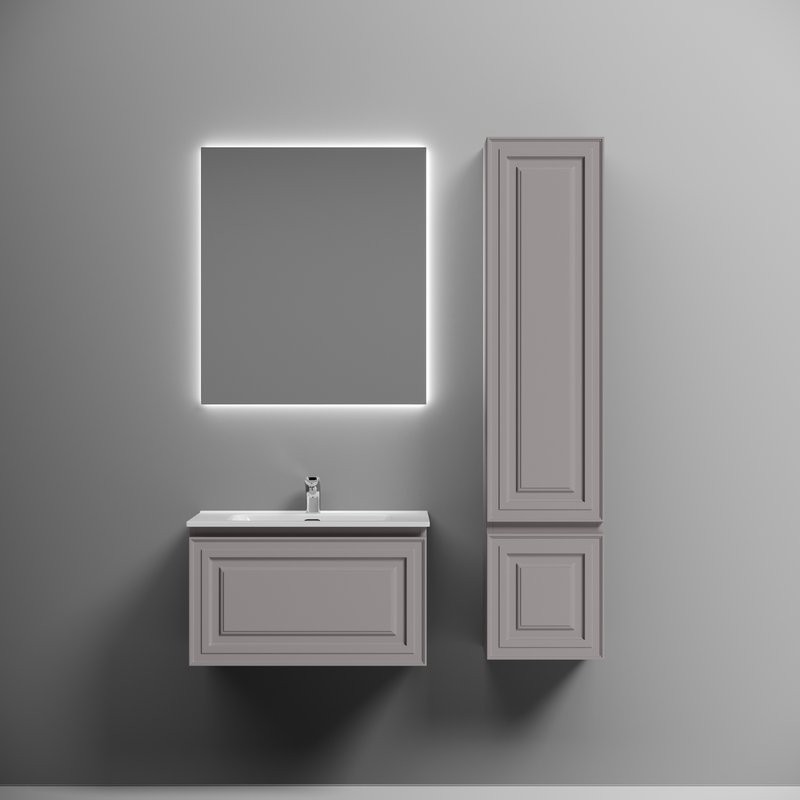 Мебель для ванной комнаты Sancos Very 70 doha soft, раковина CN7007