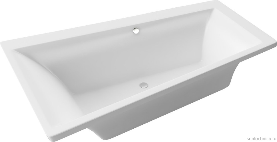 Акриловая ванна Excellent Sfera L 170x100 см, угловая, левая, встраиваемая, белая, асимметричная, с каркасом