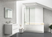 Стакан для ванной Ravak Chrome CR 220.00 настенный, хром, стеклянный, двойной