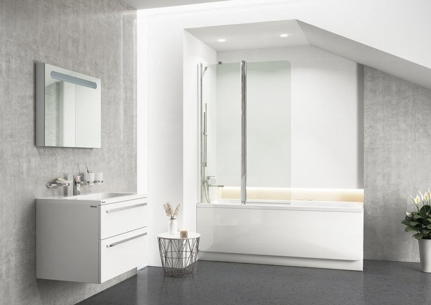 Стакан для ванной Ravak Chrome CR 220.00 настенный, хром, стеклянный, двойной