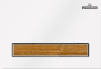 Комплект Унитаз подвесной безободковый One Rimless 3302103R + Быстросъемное сиденье микролифт 33290200 + Система инсталляции для унитазов Relfix 38010010 + Кнопка смыва Relfix 38050603 белая, светлое дерево