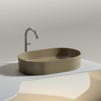 Накладная раковина Ceramicanova Element CN6048MC капучино матовая