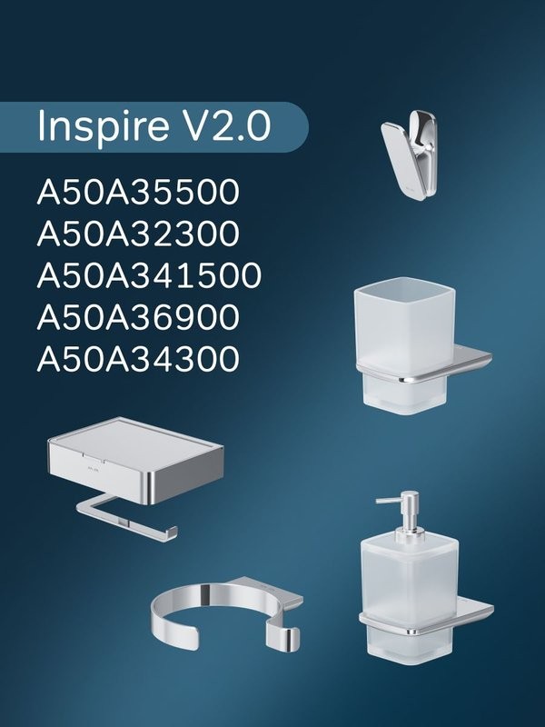 Мыльница AM.PM Inspire V2.0 A50A34200 настенная, стеклянная, хром