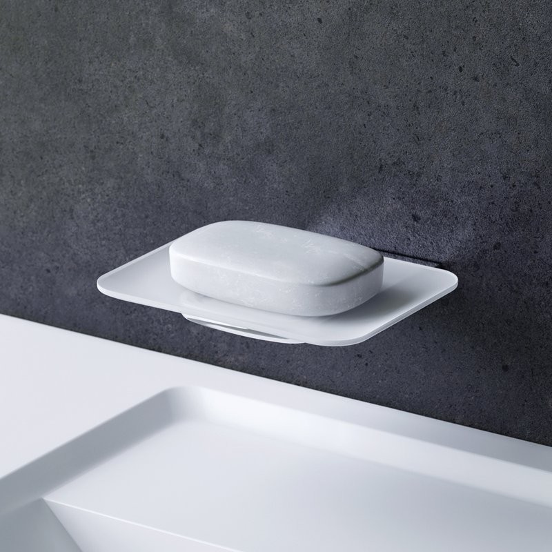 Мыльница AM.PM Inspire V2.0 A50A34200 настенная, стеклянная, хром