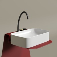 Накладная раковина Ceramicanova Element CN6053MW белая матовая