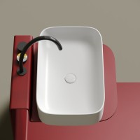 Накладная раковина Ceramicanova Element CN6053MW белая матовая