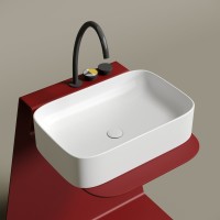 Накладная раковина Ceramicanova Element CN6053MW белая матовая