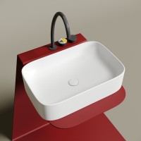 Накладная раковина Ceramicanova Element CN6053MW белая матовая