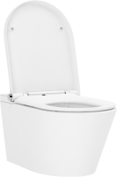 Комплект Lavinia Boho Унитаз подвесной Smart V-Clean 3359102R с микролифтом + Инсталляция RelFix 38010010 + Кнопка RelFix 38050902 + Дозатор RelFix 38040010