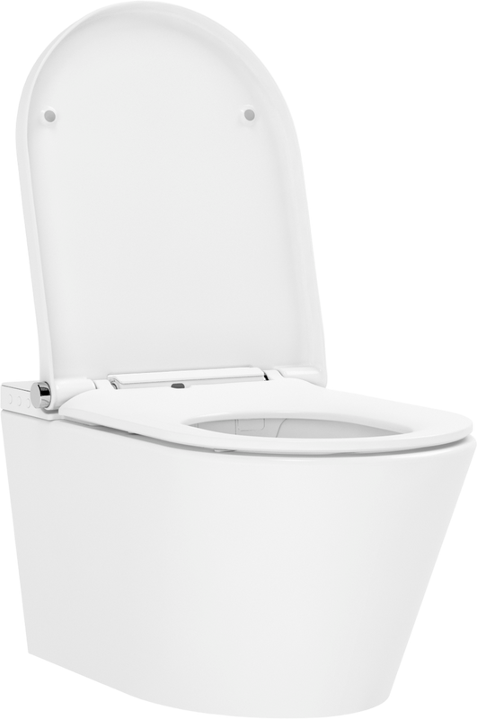 Комплект Lavinia Boho Унитаз подвесной Smart V-Clean 3359102R с микролифтом + Инсталляция RelFix 38010010 + Кнопка RelFix 38050902 + Дозатор RelFix 38040010