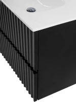 Тумба под раковину Art&Max Elegant 100 подвесная, черная матовая