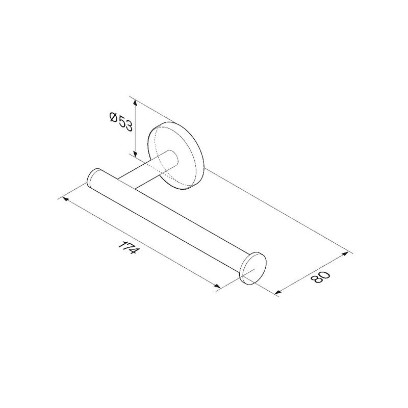 Держатель для туалетной бумаги AM.PM X-Joy A85A34100 хром
