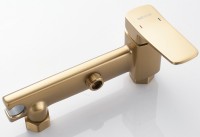 Гигиенический душ Shevanik S9905G-1 со смесителем, золотой сатин