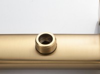 Гигиенический душ Shevanik S9905G-1 со смесителем, золотой сатин