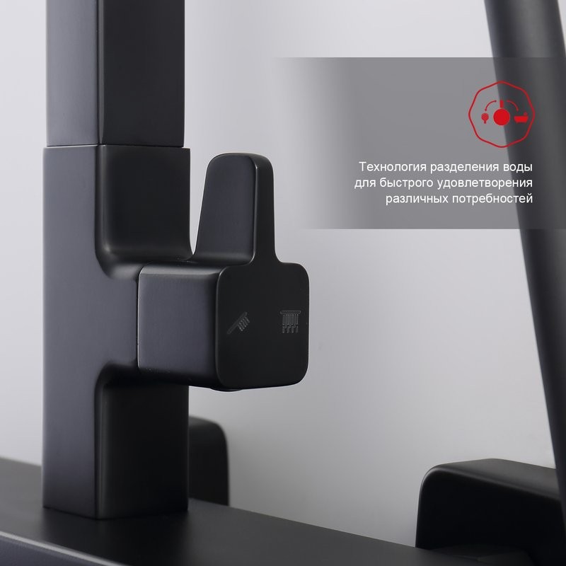 Душевая стойка Raglo R51.24.06 черный