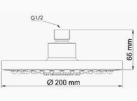Душевой комплект Wasserkraft Main A12429 С ВНУТРЕННЕЙ ЧАСТЬЮ, хром