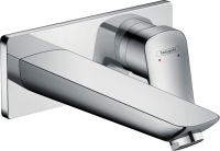 Смеситель для раковины Hansgrohe Logis 71220000 С ВНУТРЕННЕЙ ЧАСТЬЮ