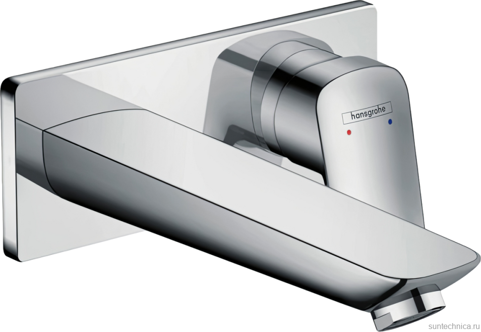 Смеситель для раковины Hansgrohe Logis 71220000 С ВНУТРЕННЕЙ ЧАСТЬЮ