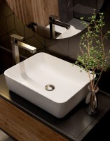 Смеситель для раковины высокий металл Gun Metal, AQUAme Parma AQM6614GM Смеситель для раковины высокий металл Gun Metal, AQUAme Parma AQM6614GM