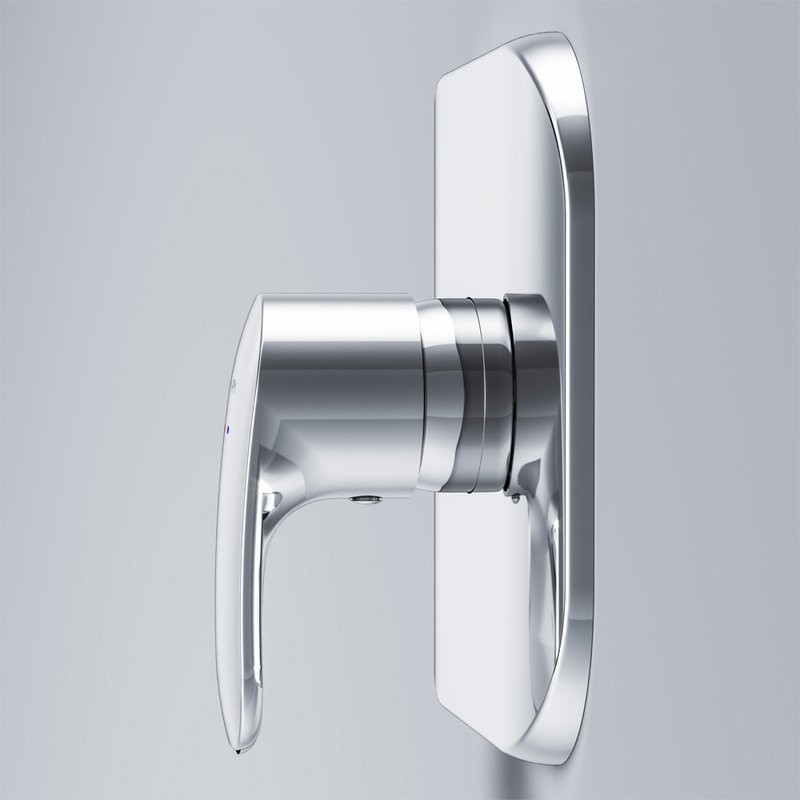 Встраиваемый смеситель для душа и ванны AM.PM Sensation F3075000 С ВНУТРЕННЕЙ ЧАСТЬЮ, хром