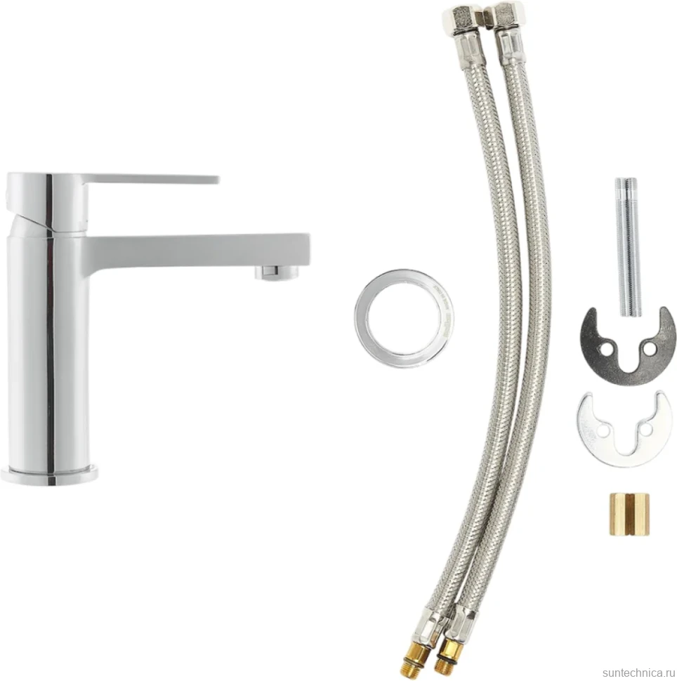 Комплект для ванной Paffoni Ringo KITRIN018CR071 С ВНУТРЕННЕЙ ЧАСТЬЮ, верхний душ 20 см, хром