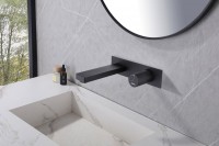 Смеситель для раковины Abber Rund AF8712B С ВНУТРЕННЕЙ ЧАСТЬЮ, матовый черный Смеситель для раковины Abber Rund AF8712B С ВНУТРЕННЕЙ ЧАСТЬЮ, матовый черный