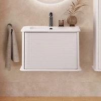 Тумба с раковиной Cezares Idra 65 1 ящик, bianco opaco