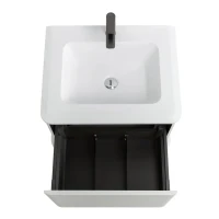 Тумба с раковиной Cezares Idra 65 1 ящик, bianco opaco