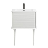 Тумба с раковиной Cezares Idra 65 1 ящик, bianco opaco