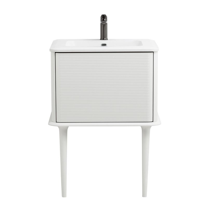 Тумба с раковиной Cezares Idra 65 1 ящик, bianco opaco