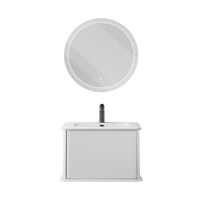 Тумба с раковиной Cezares Idra 65 1 ящик, bianco opaco