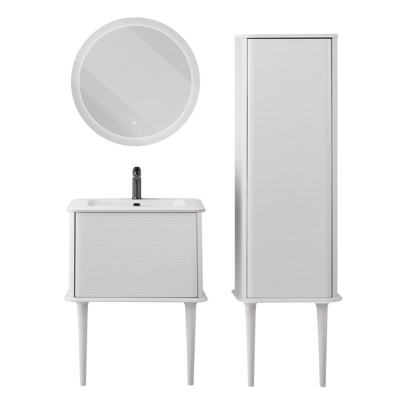 Тумба с раковиной Cezares Idra 65 1 ящик, bianco opaco